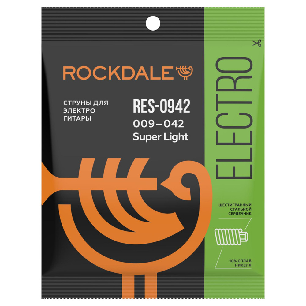 Cтруны для электрогитары Rockdale RES-0942