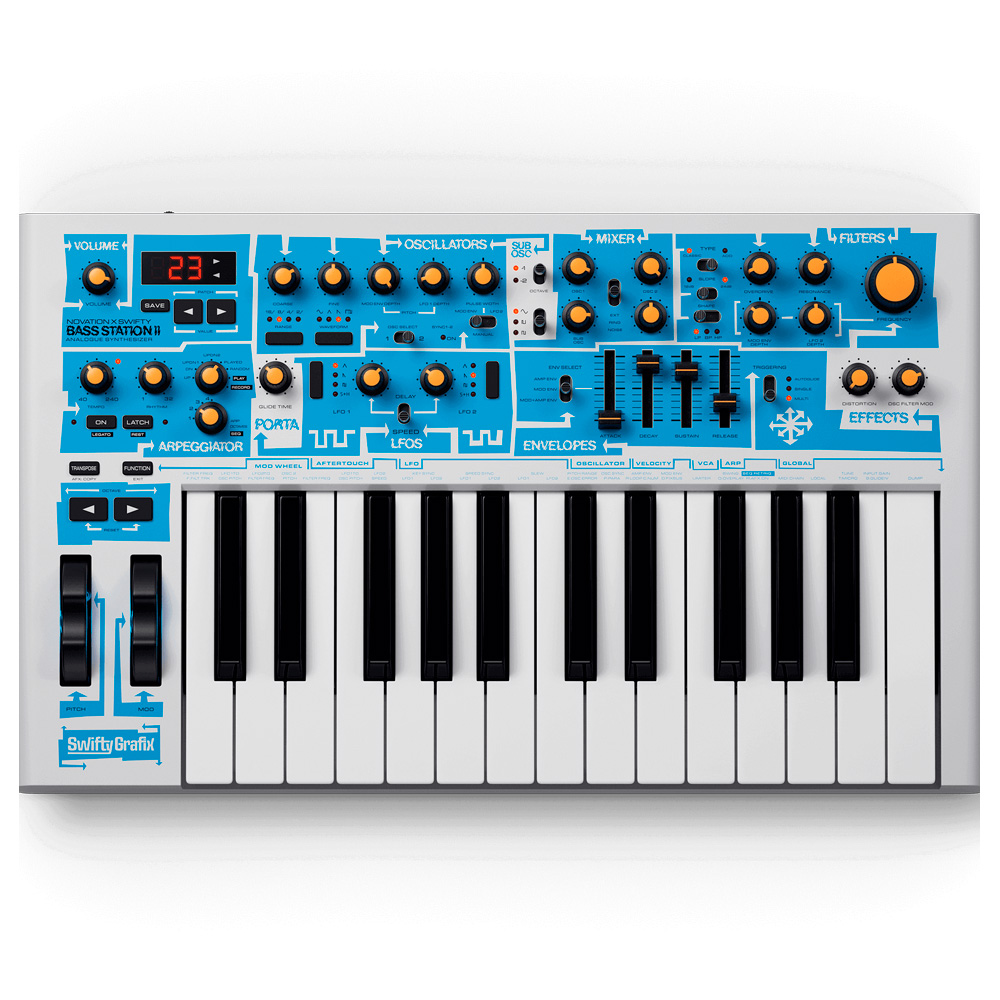 Синтезатор Novation Bass Station II Swifty Edition