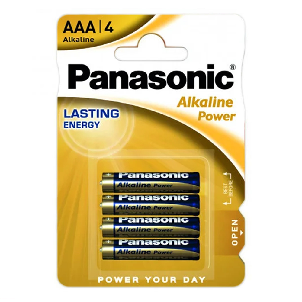 Батарейка щелочная Panasonic Alkaline Power LR03APB AAA/4B