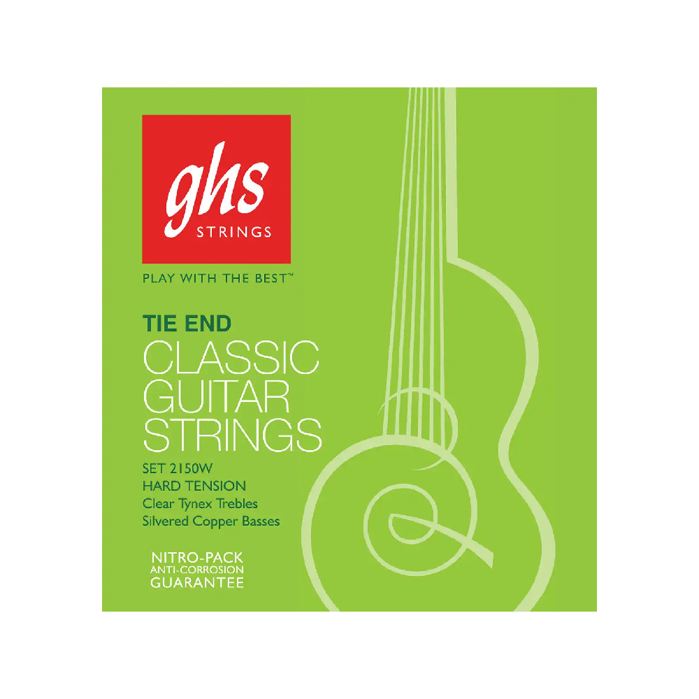 Струны для классической гитары GHS Strings 2150W Silvered Copper
