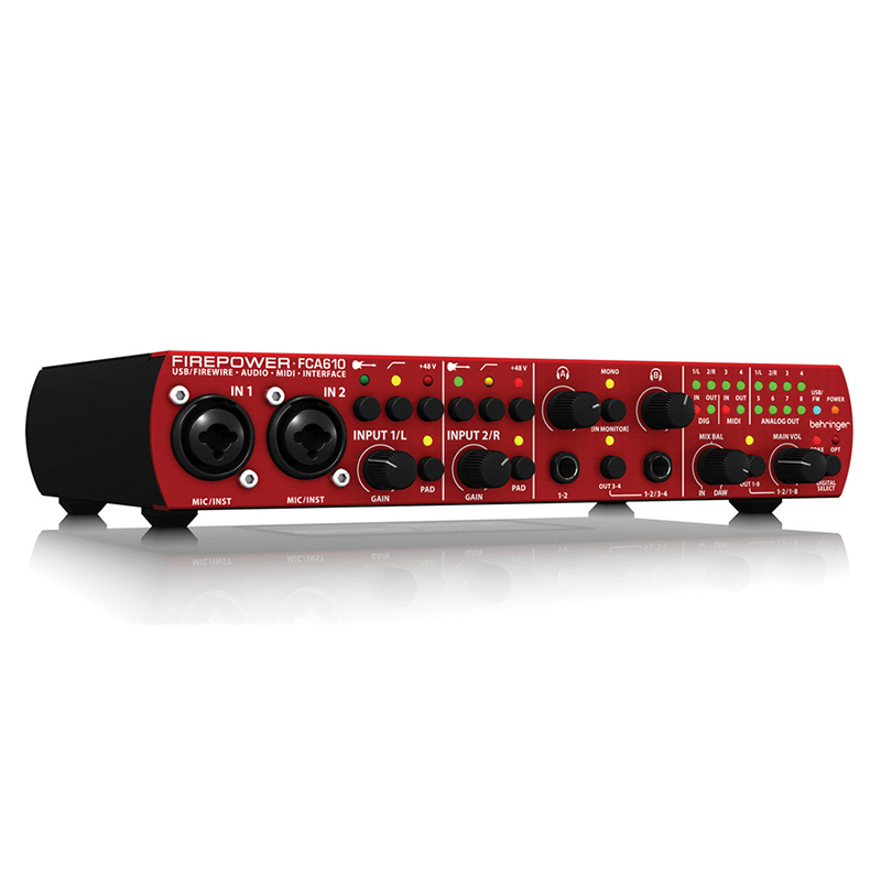 Внешняя студийная звуковая карта Behringer FIREPOWER FCA610