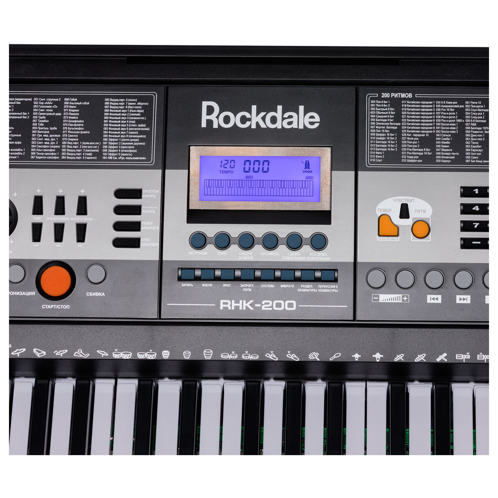 Синтезатор Rockdale Keys RHK-200