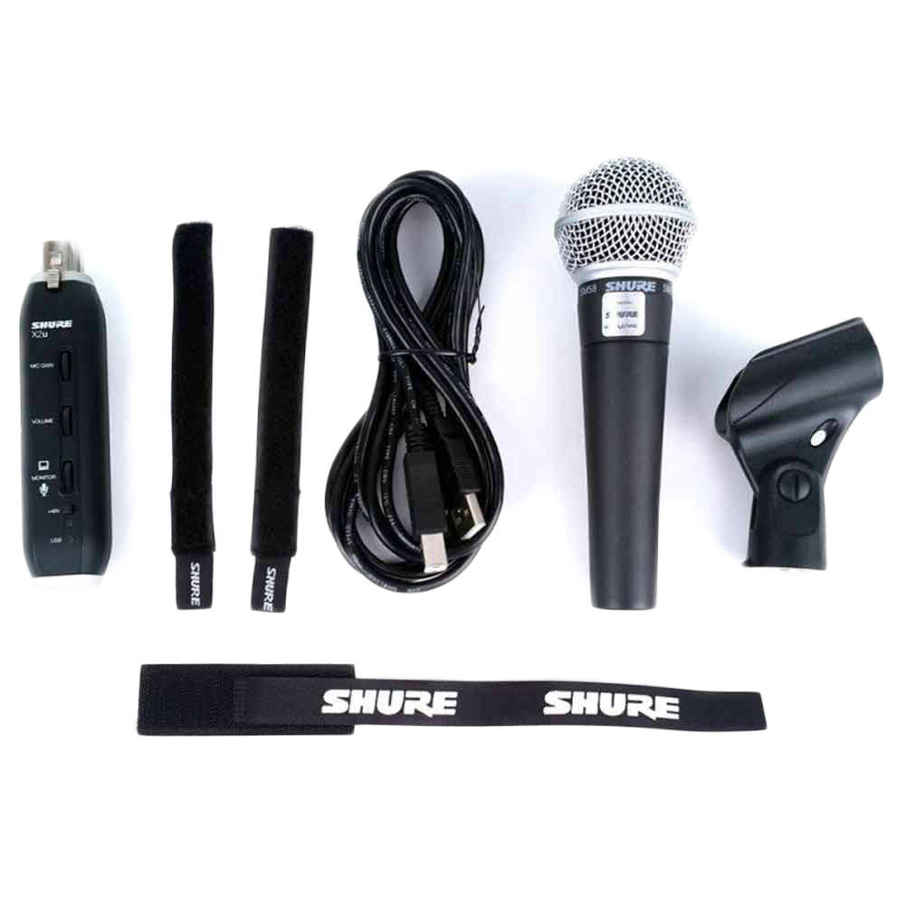 Вокальный микрофон с аудиоинтерфейсом Shure SM58-X2U