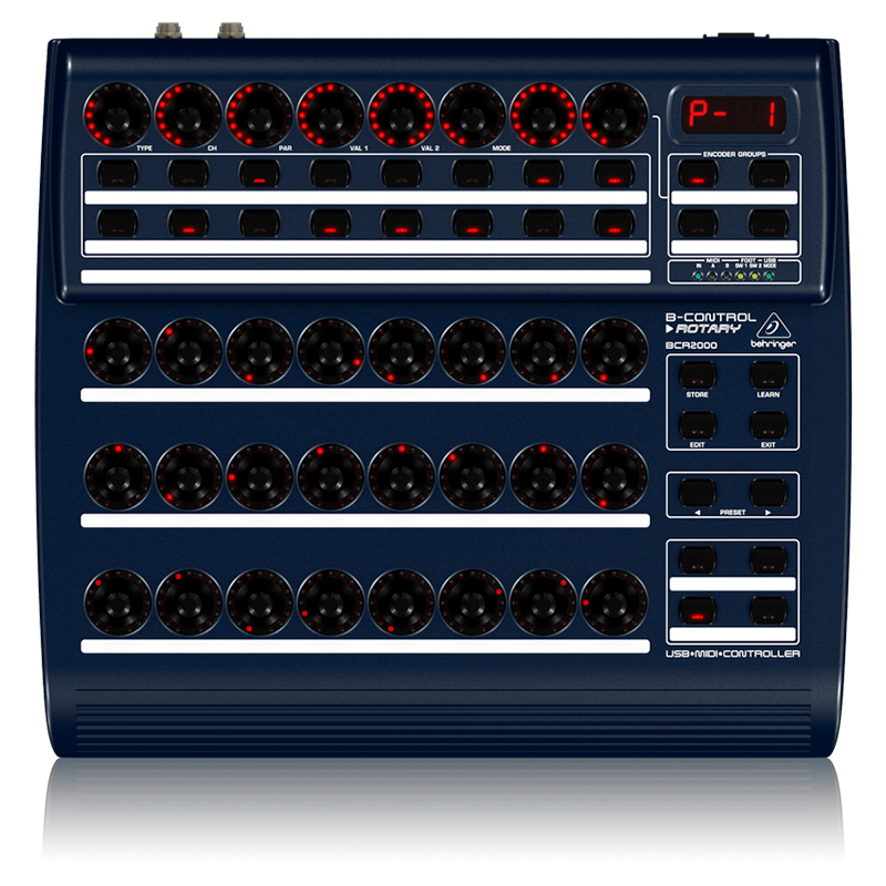 USB MIDI DAW контроллер Behringer B-CONTROL ROTARY BCR2000