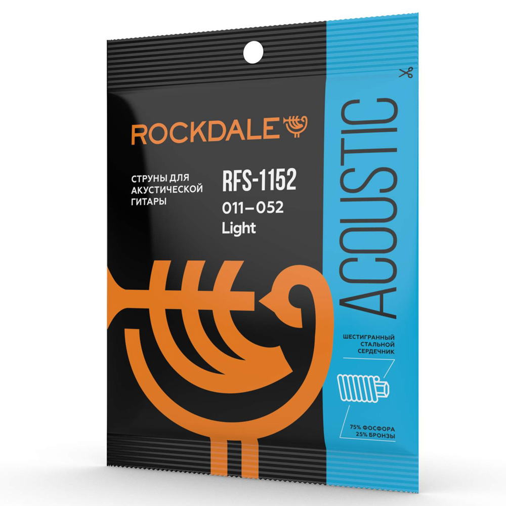 Струны для акустической гитары Rockdale RFS-1152