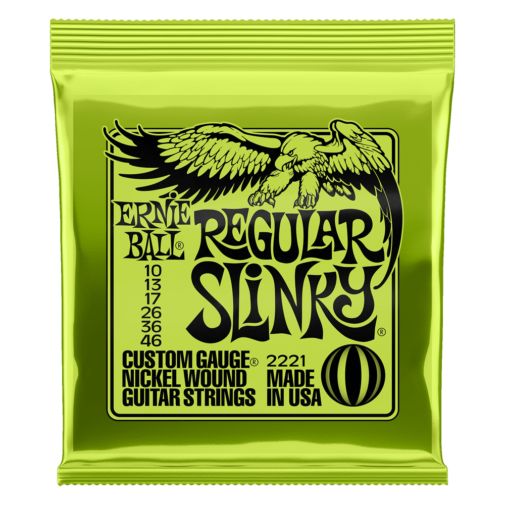 Струны для электрогитары Ernie Ball Regular Slinky P02221