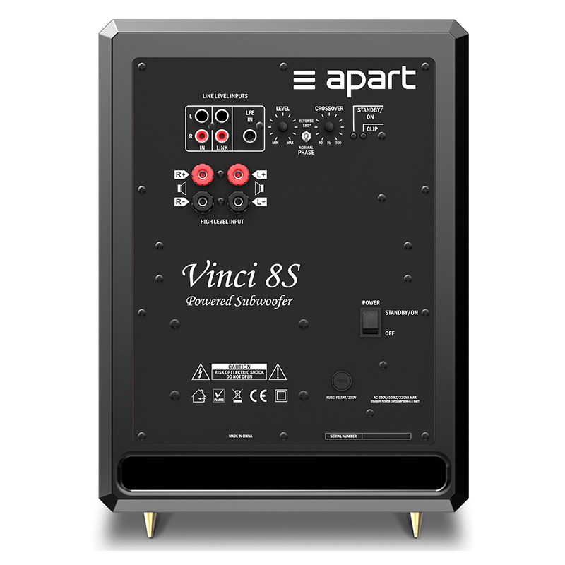 Сабвуфер Apart VINCI8S-BL