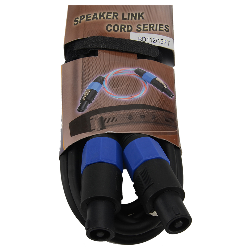 Акустический кабель Speakon-Speakon 5 м SoundKing BD112-15FT