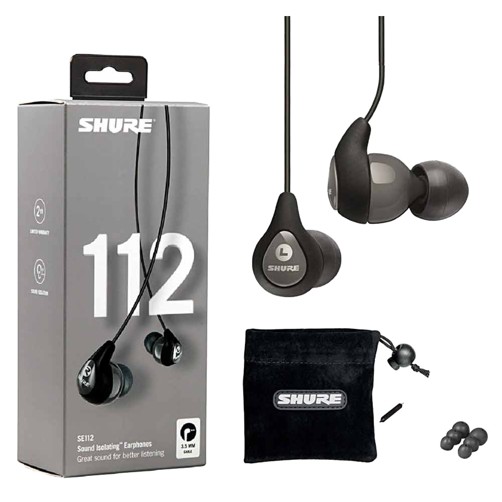 Внутриканальные наушники Shure SE112-GR-EFS