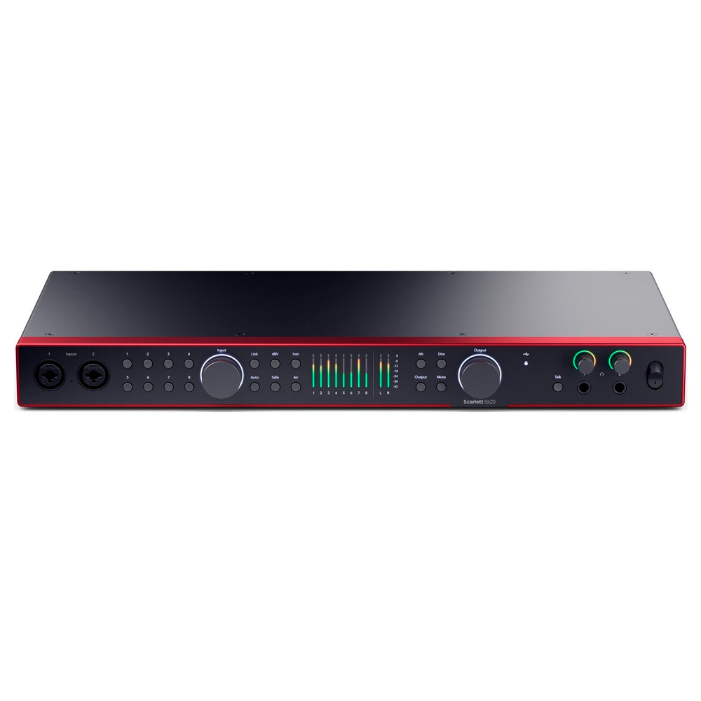 Внешняя студийная звуковая карта Focusrite Scarlett 18i20 4Gen