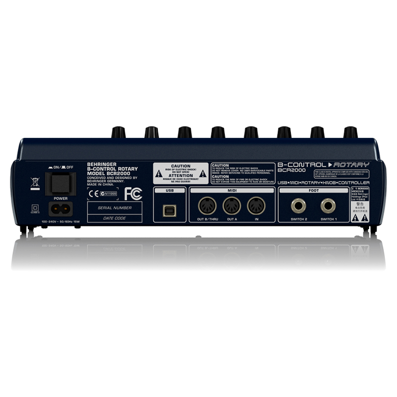 USB MIDI DAW контроллер Behringer B-CONTROL ROTARY BCR2000
