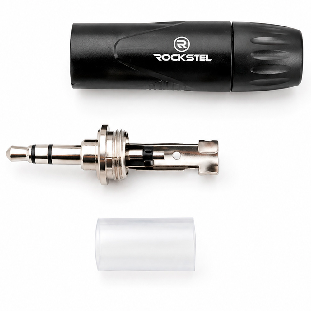 Кабельный разъем Mini Jack RockStel PJ-008 BK