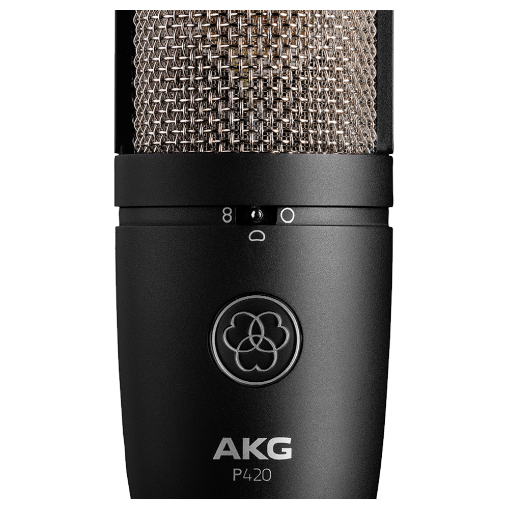 Студийный конденсаторный микрофон AKG P420