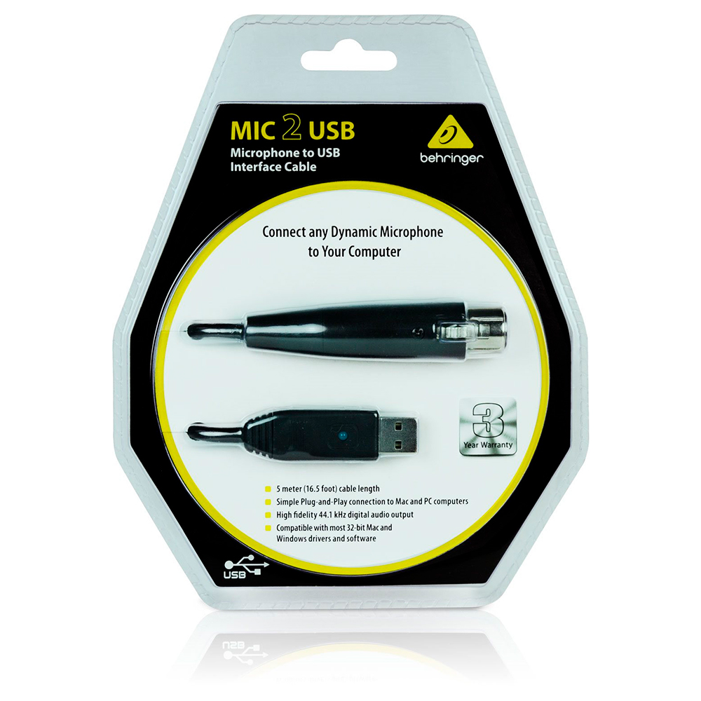 Звуковой USB-интерфейс Behringer MIC2USB