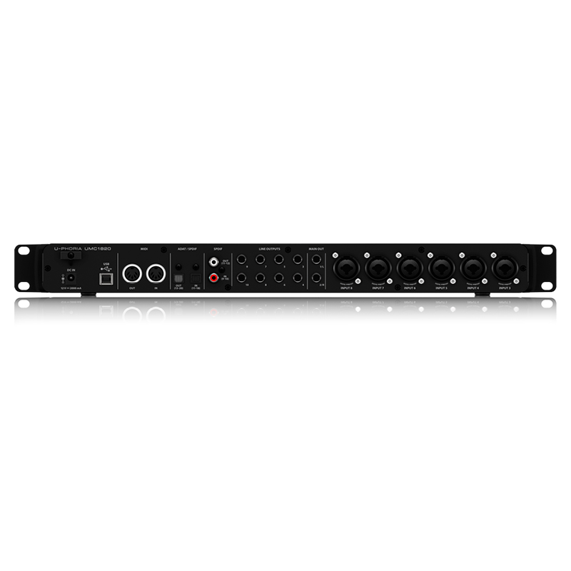 Внешняя студийная звуковая карта Behringer UMC1820