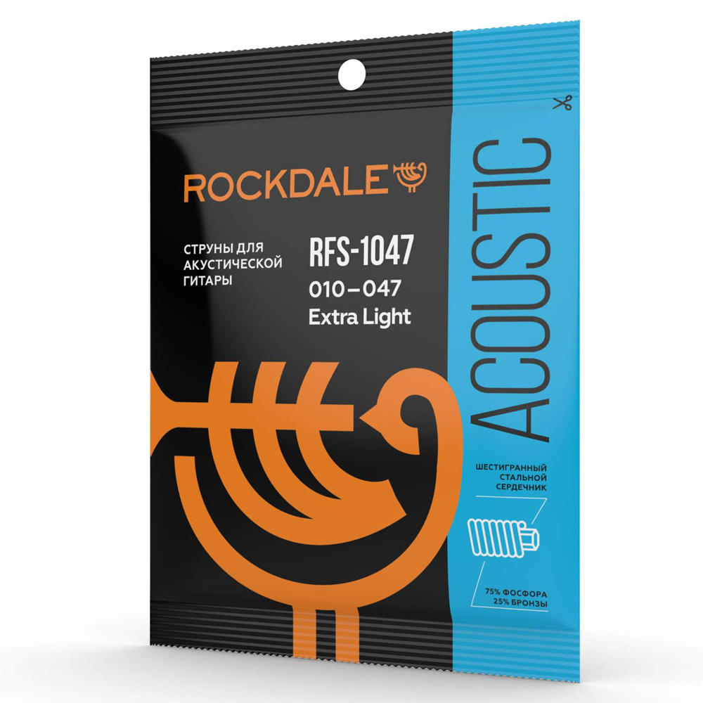 Струны для акустической гитары Rockdale RFS-1047