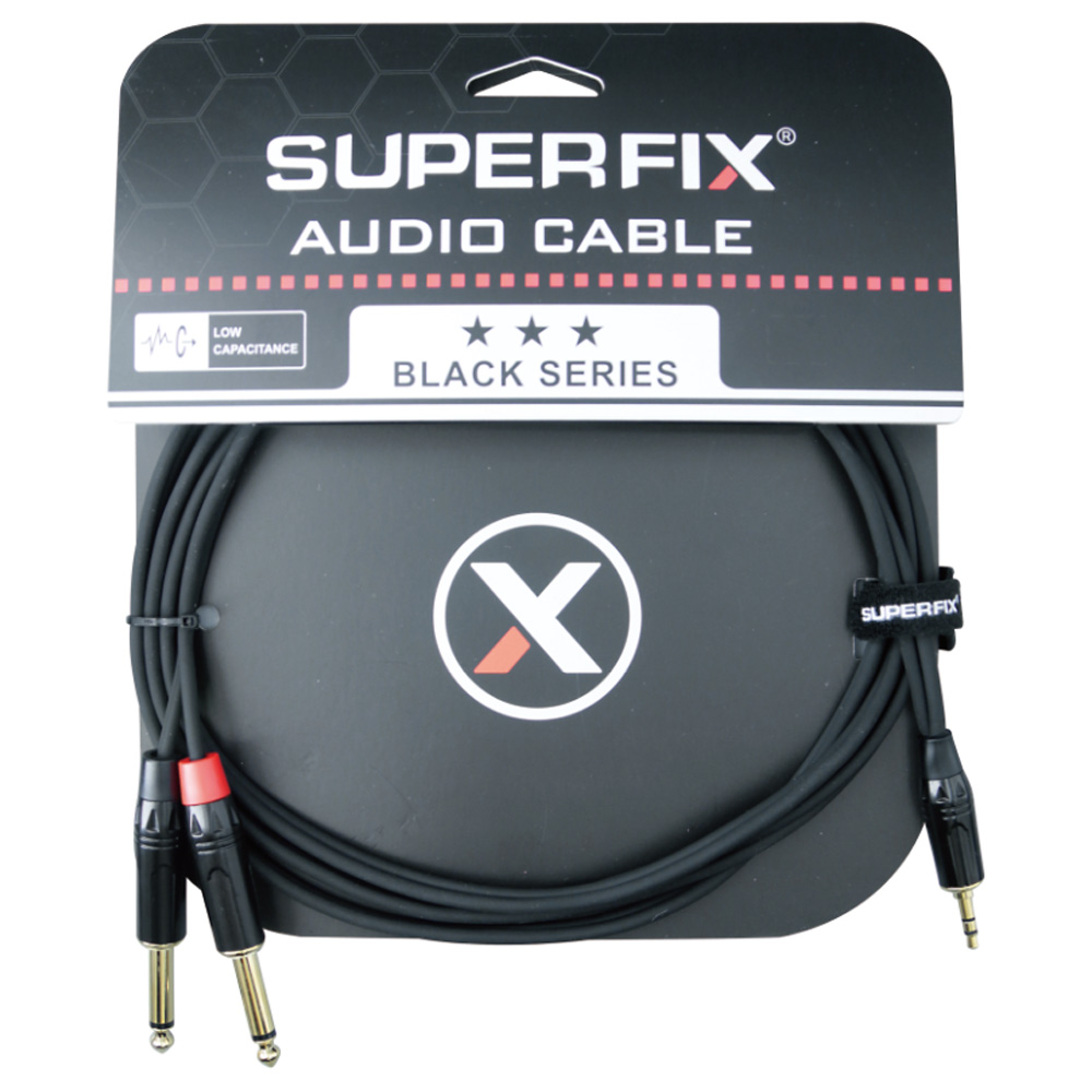 Кабель miniJack-Jack 3 М Superfix AC3107BB-3