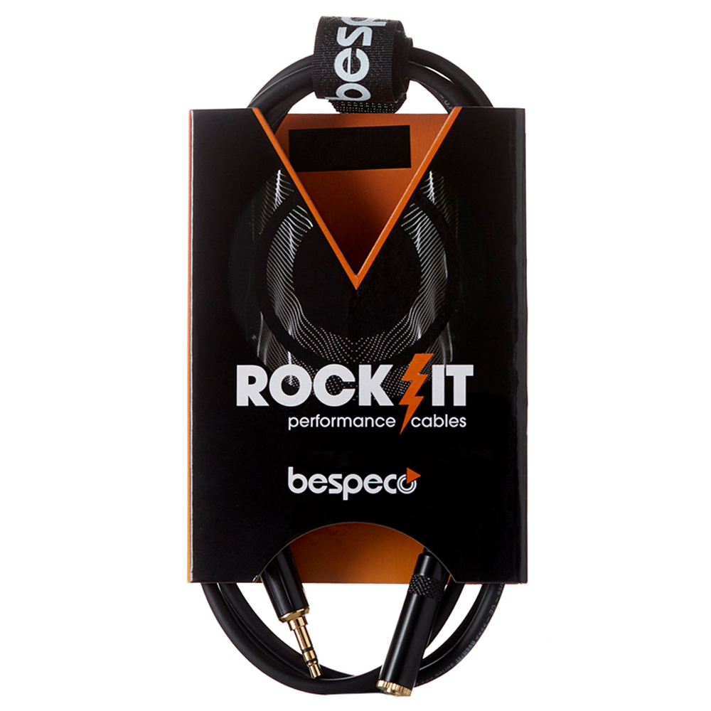Удлинительный кабель miniJack 1.5 М Bespeco Rock-It RKMSF150