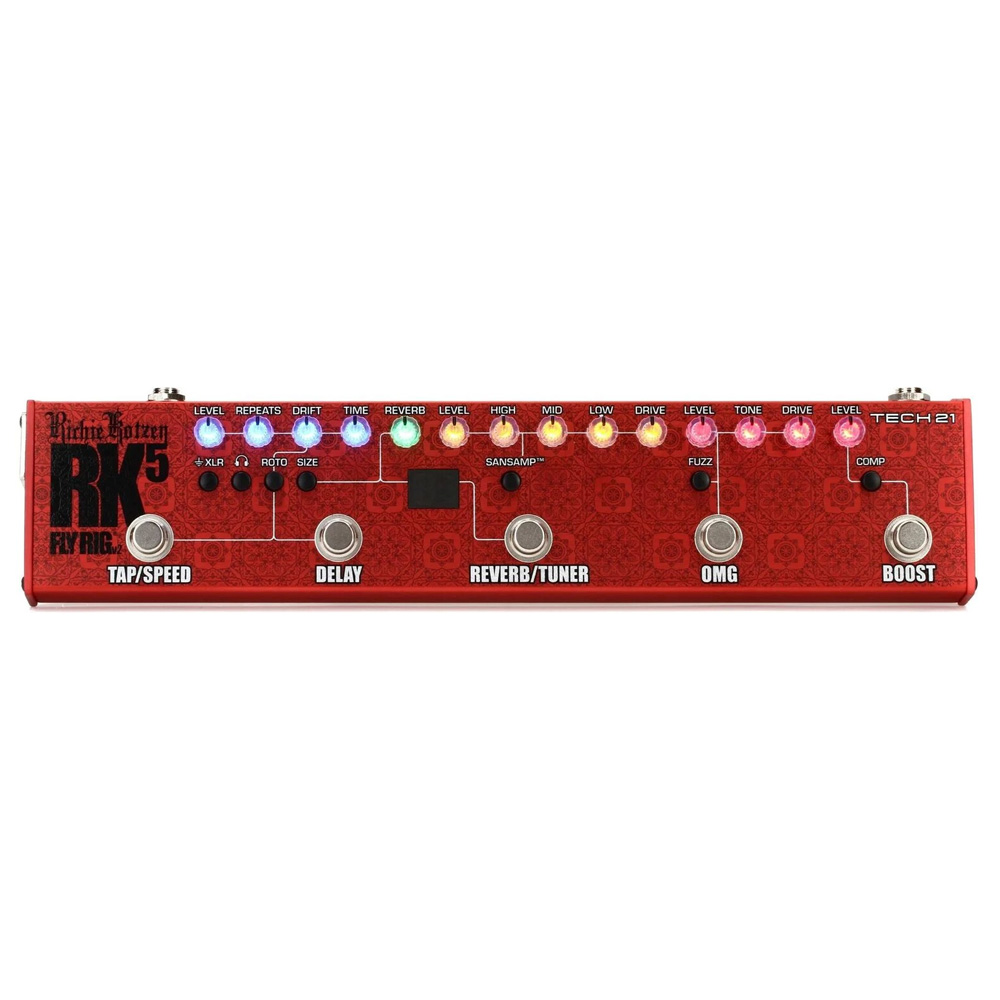 Процессор эффектов Tech 21 Richie Kotzen Signature Fly Ri