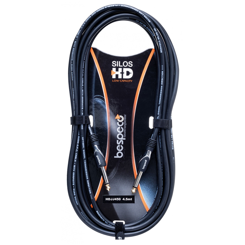 Кабель Jack-Jack 4,5 М Bespeco Silos HD HDJJ450