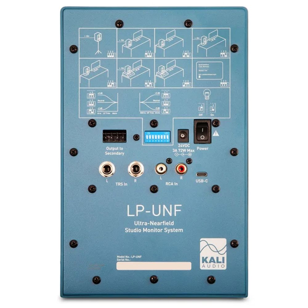 Активные студийные мониторы Kali Audio LP-UNF Pacific Blue (пара)