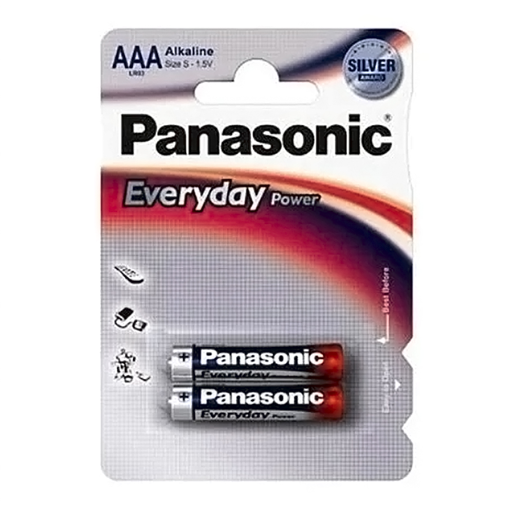 Батарейка щелочная Panasonic Everyday Power LR03EPS AAA/2B