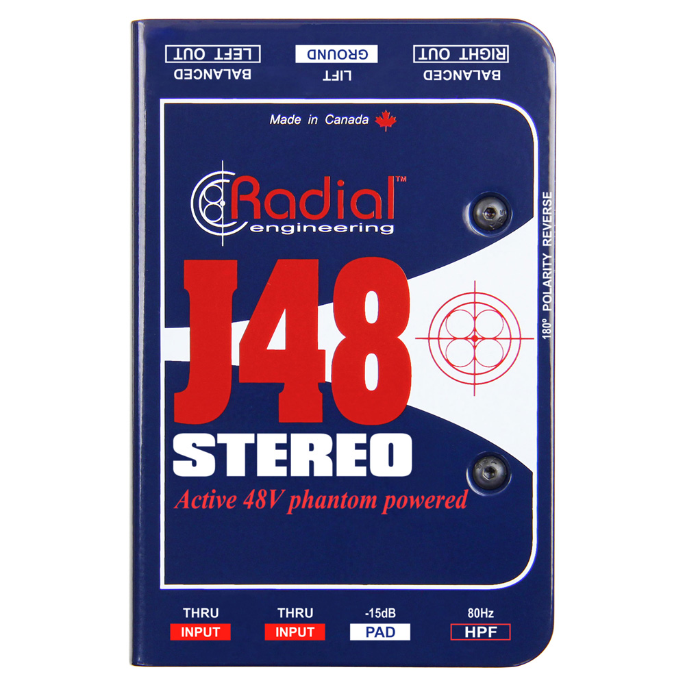 Активный директ-бокс Radial J48 Stereo