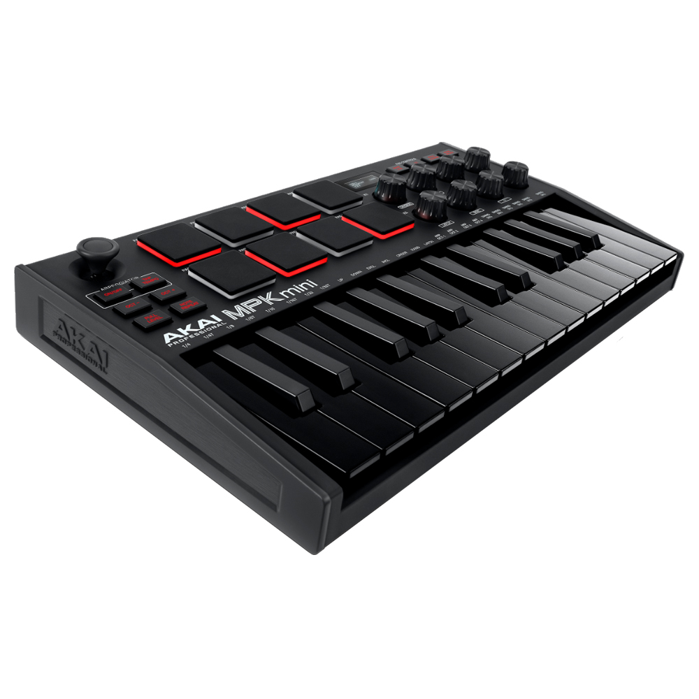 USB MIDI-клавиатура Akai Pro MPK MINI 3 Black – купить в рассрочку без