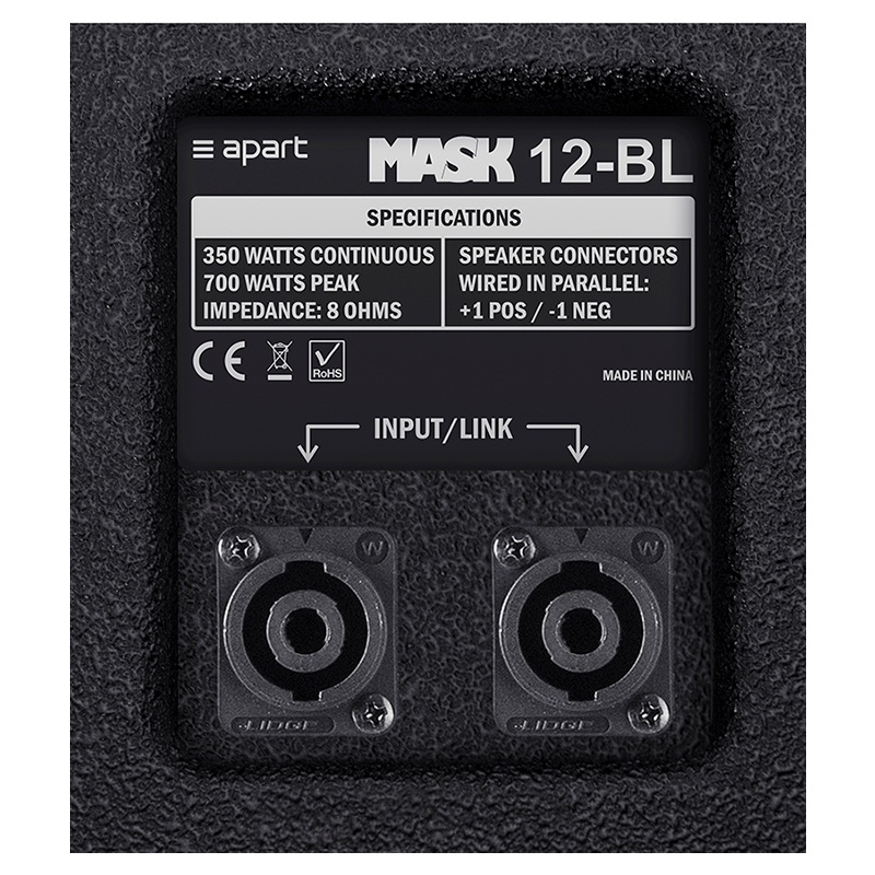 Настенный громкоговоритель APart MASK12-BL