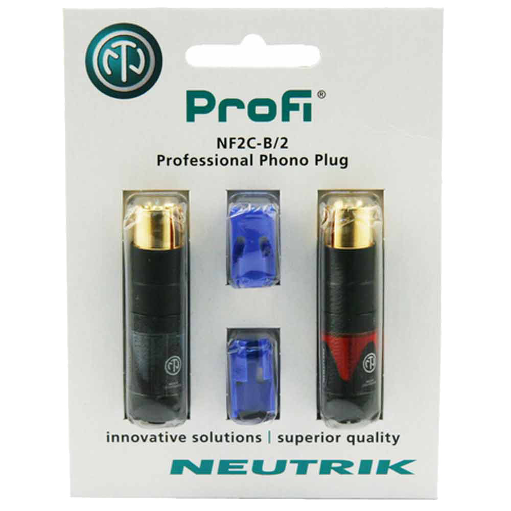 Кабельный разъем RCA Neutrik NF2C-B/2