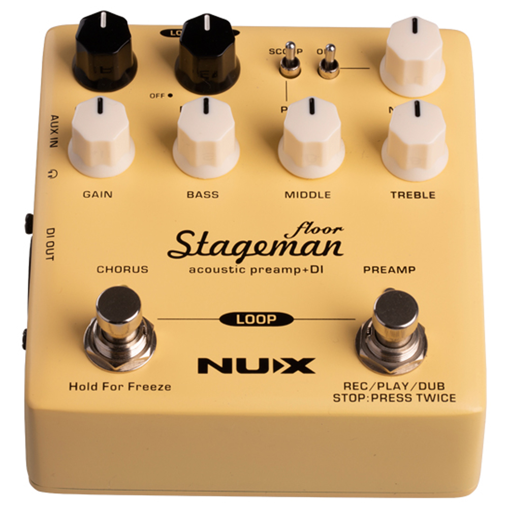Предусилитель для акустической гитары Nux Stageman Floor NAP-5