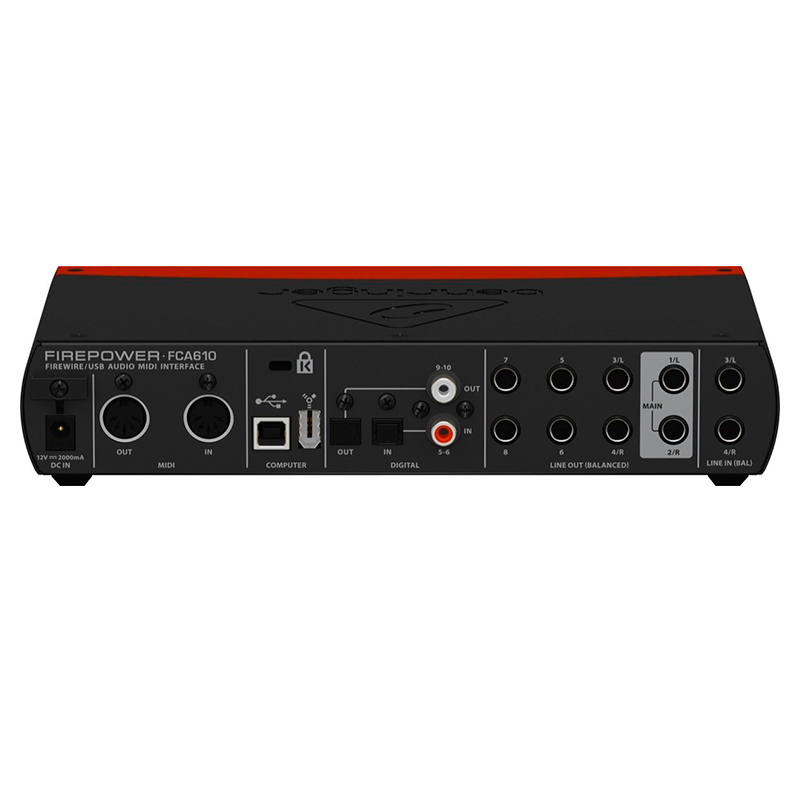 Внешняя студийная звуковая карта Behringer FIREPOWER FCA610