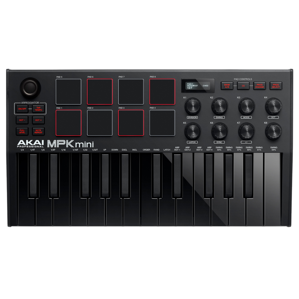 USB MIDI-клавиатура Akai Pro MPK MINI 3 Black
