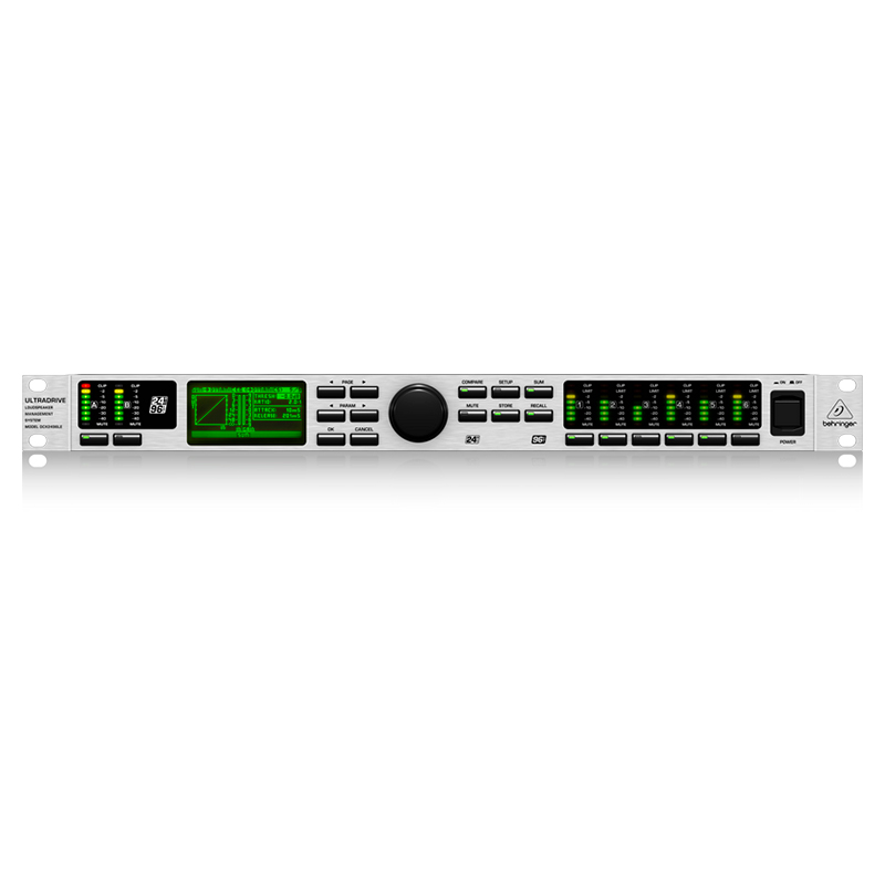 Аудиопроцессор Behringer DCX2496LE ULTRA-DRIVE PRO
