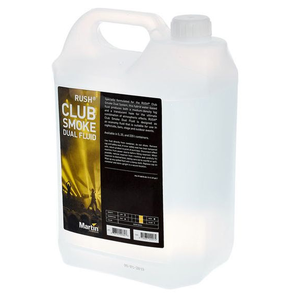 Жидкость для дым машин Martin RUSH Club Smoke Dual Fluid