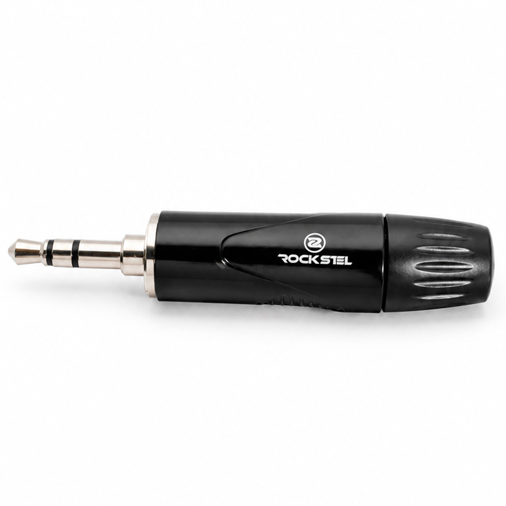 Кабельный разъем Mini Jack RockStel PJ-008 BK
