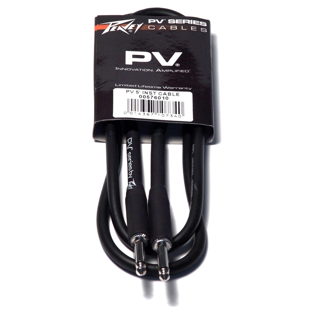 Инструментальный кабель Jack-Jack 1,5 м Peavey PV 5' INST. CABLE