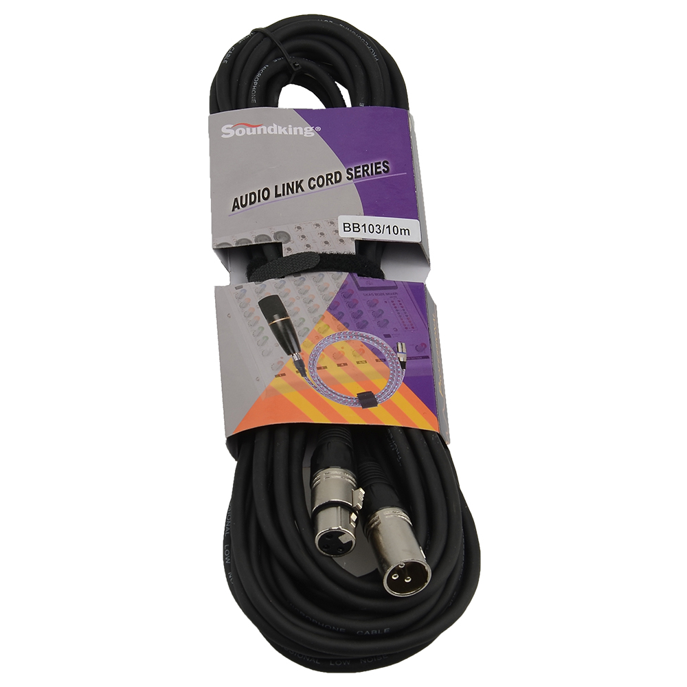 Микрофонный кабель XLR-XLR 6 м SoundKing BB103-6M