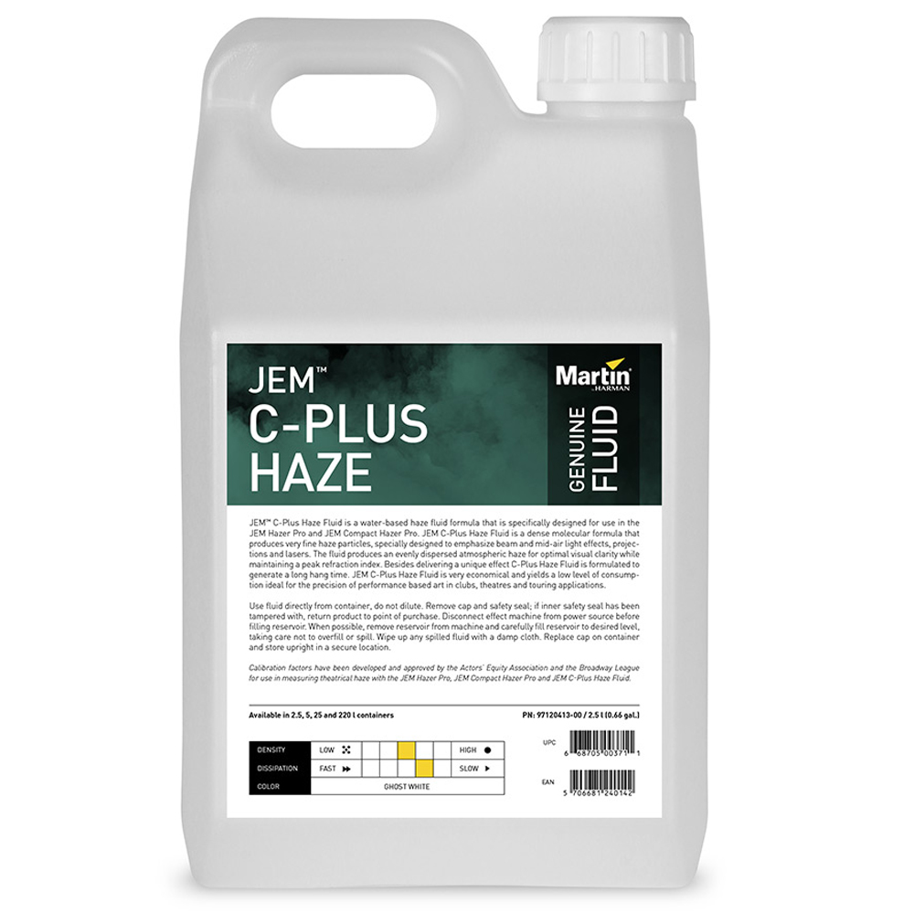 Жидкость для генератора тумана Martin JEM C-Plus Haze