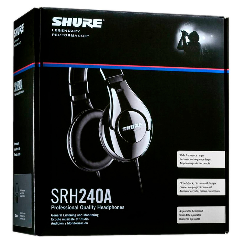 Охватывающие наушники Shure SRH240