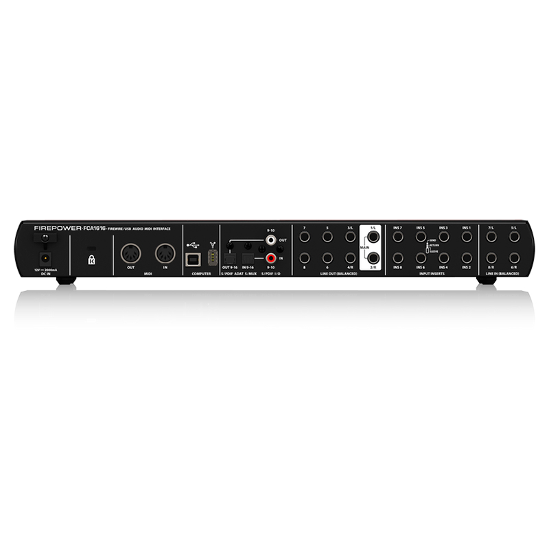 Внешняя студийная звуковая карта Behringer FCA1616