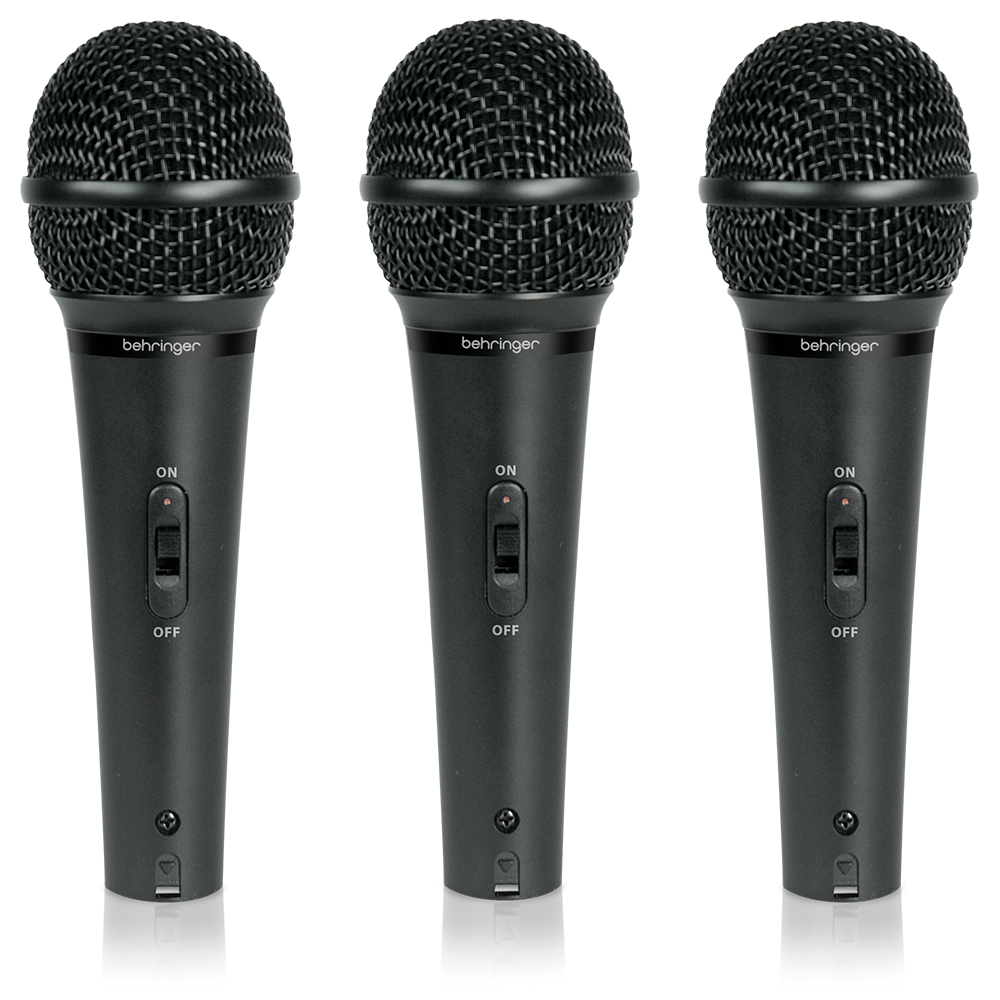Комплект из 3 микрофонов Behringer XM1800S