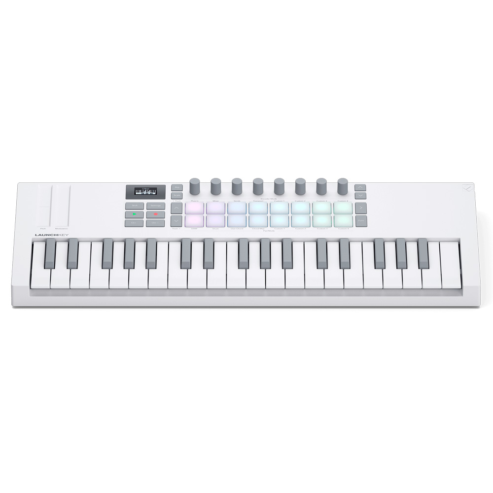 USB MIDI-клавиатура Novation Launchkey mini 37 Mk4 White