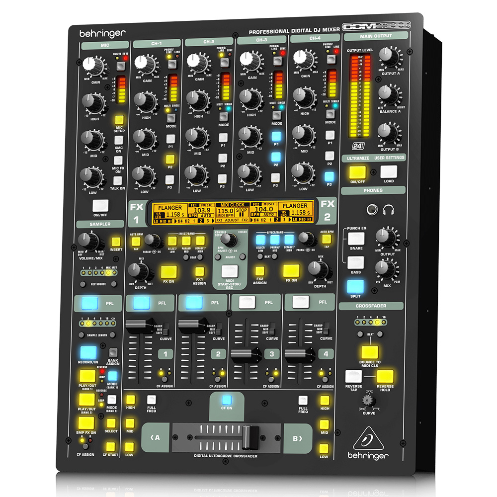DJ микшерный пульт Behringer DDM 4000