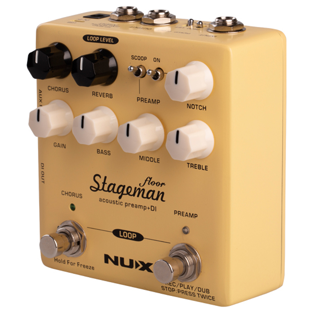 Предусилитель для акустической гитары Nux Stageman Floor NAP-5